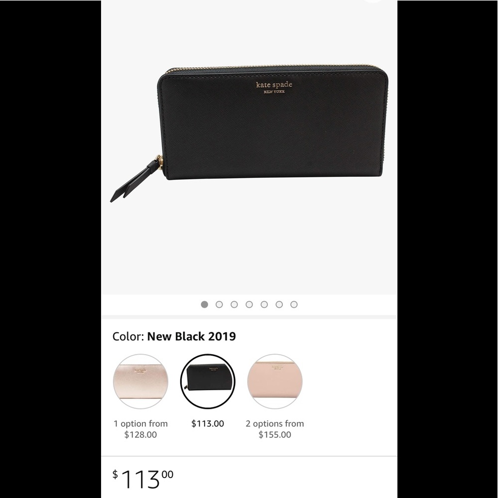 Kate Spade Wallet Saffiano Leather